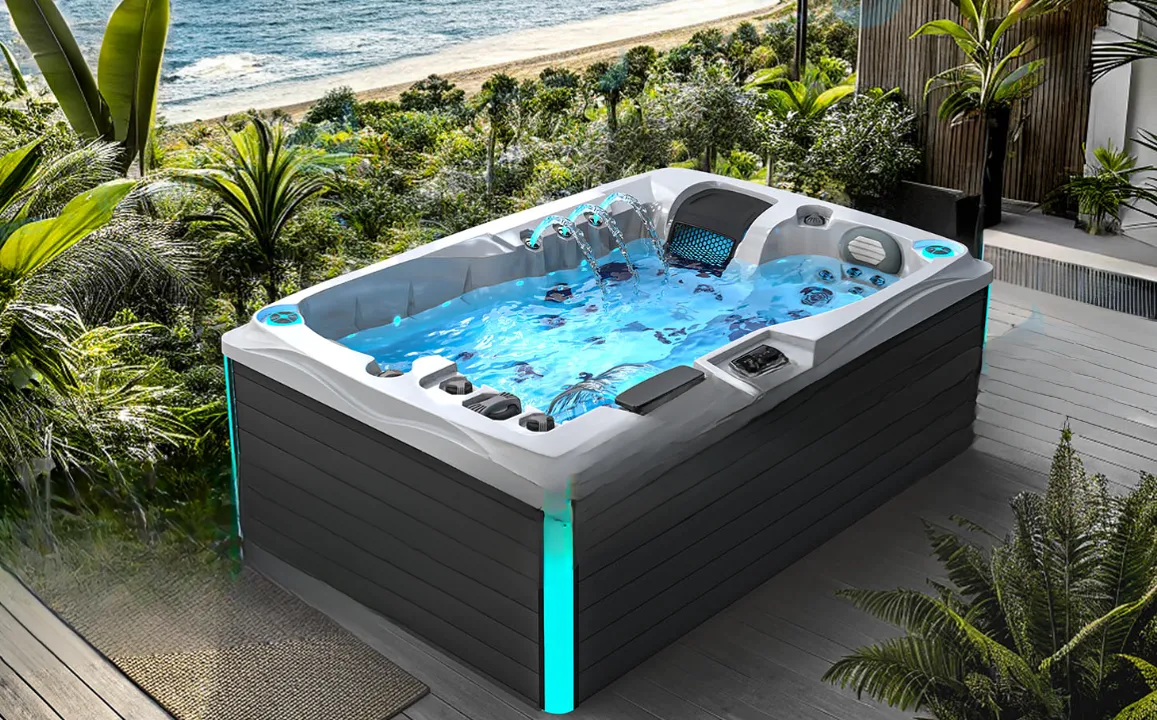 Austin Platinum Spa for couples and compact outdoor spaces