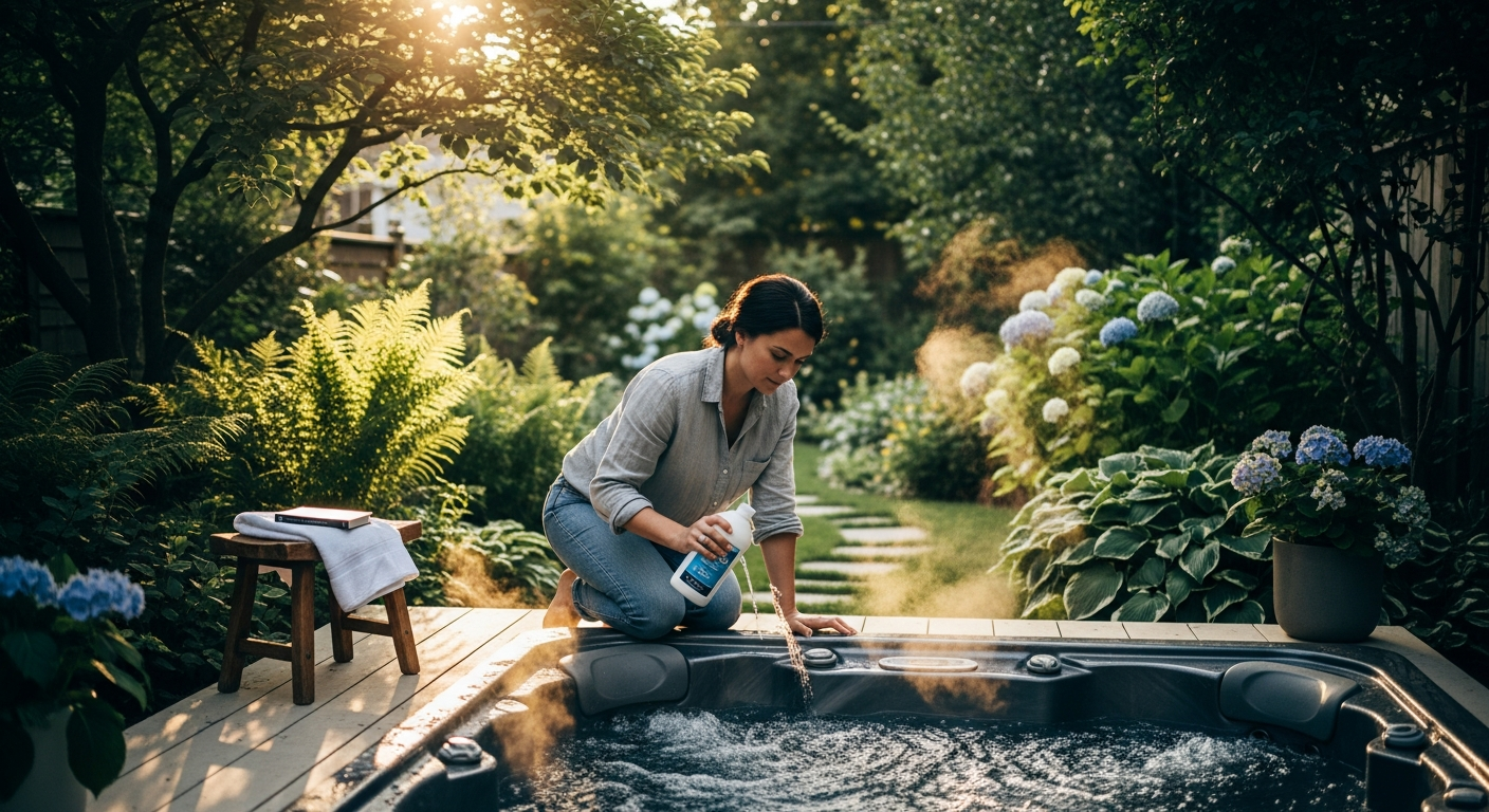 Spa water maintenance NZ